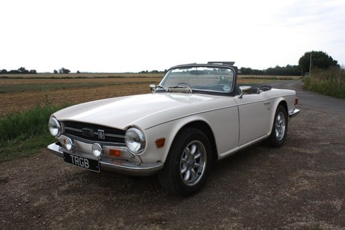 TR6 1972. ORIGINAL UK 150BHP CAR WITH OVERDRIVE SOLD