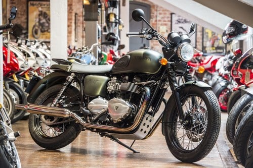 2012 Triumph Bonneville T100 Steve McQueen NO 657 OF 1100 En Venta