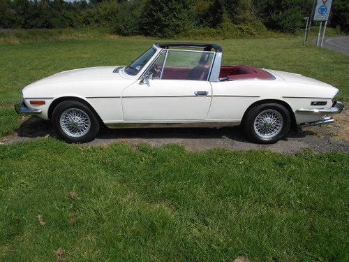 1972 Triumph Stag MK1. Manual with overdrive SOLD