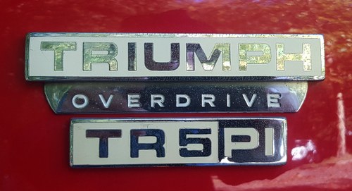 1968 Triumph TR5 P.I.   RHD Very original  For Sale