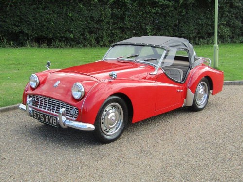 1960 Triumph TR3a LHD at ACA 24th August  In vendita