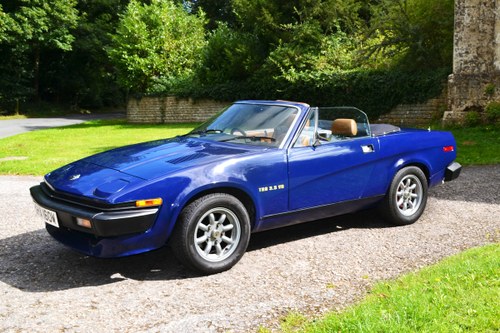 1981 TRIUMPH TR7 V8 CONVERTIBLE BY GRINNALL SOLD