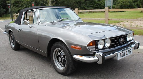 1978 Triumph Stag MK2 Manual With Overdrive V8 SOLD
