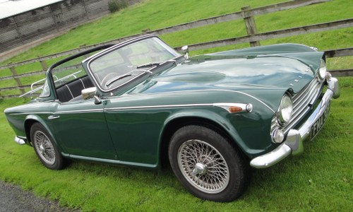 1968 Triumph TR4A ‘Surrey Top’. Coachwork by Michelotti In vendita all'asta