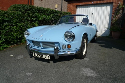 1964 Triumph Spitfire 4 MK1. Left Hand Drive. Te koop