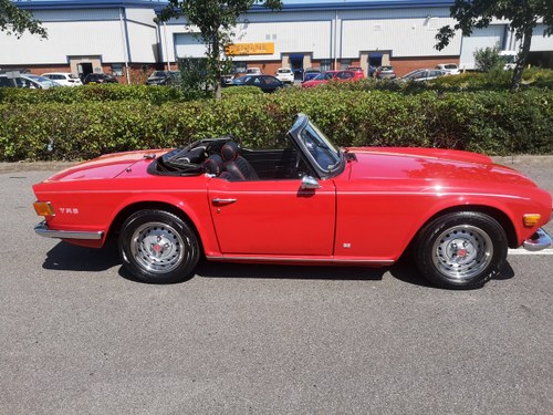 1975 Beautifully restored TR6 SOLD
