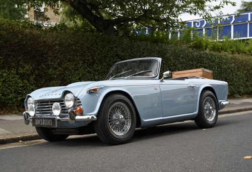 1966 Triumph TR4 Roadster For Sale In London (LHD) For Sale
