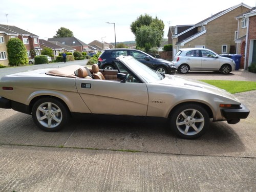 1981 Triumph TR7 DHC In Gold For Sale