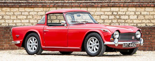 1968 TRIUMPH TR5 WITH SURREY TOP For Sale by Auction