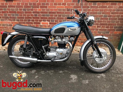 Triumph T120 Bonneville - 1969 UK Model VERKAUFT