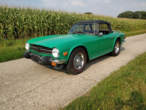 1974 Triumph TR6 '74 Java Green SOLD