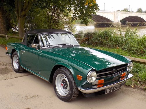 1973 TRIUMPH TR6 125bhp - FULLY RESTORED - CONCOURS  SOLD