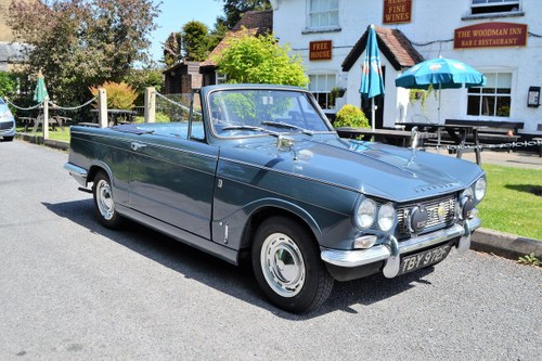 1968 Triumph Vitesse Mk 1 2.0 litre convertible SOLD