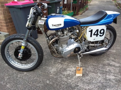 1970 Triumph Flattracker race bike In vendita