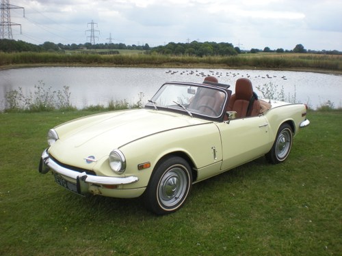 1969 triumph spitfire mk3 us import rust free For Sale