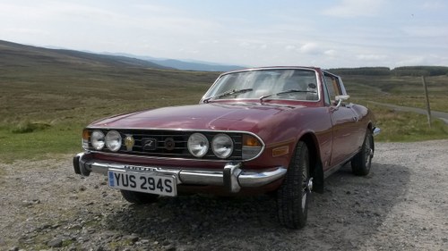 1977 Triumph Stag with V8 Engine, less than 50k miles SOLD
