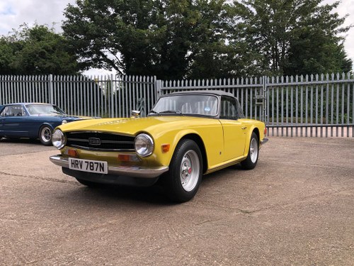 1975 Triumph TR6 - 9978 miles from new For Sale