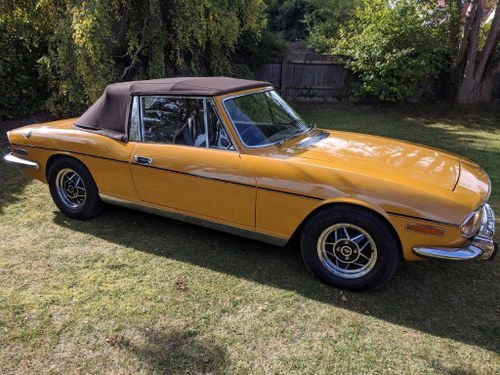 1972 Triumph Stag 3.0 at ACA 2nd November  For Sale