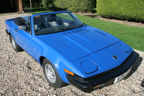 1982 Triumph TR8 DHC Convertible 5 Speed manual.Superb Throughout In vendita