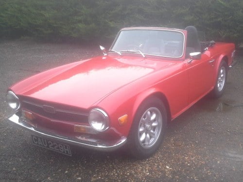 1970 Triumph TR6 at ACA 2nd November  For Sale