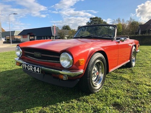 Triumph TR6 Roadster 1975 Overdrive SOLD