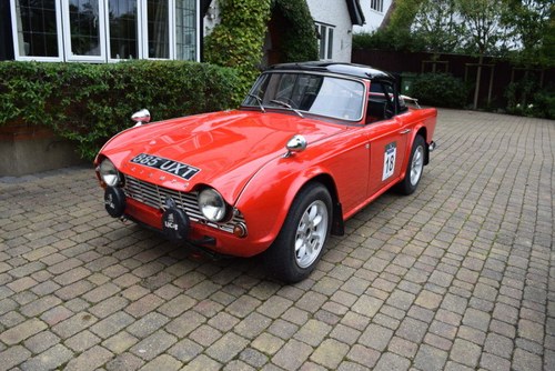 1962 Triumph TR4 Rally Car For Sale by Auction