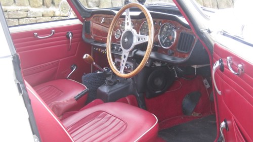 1967 Triumph TR4a, excellent with Efi & Surrey Top For Sale