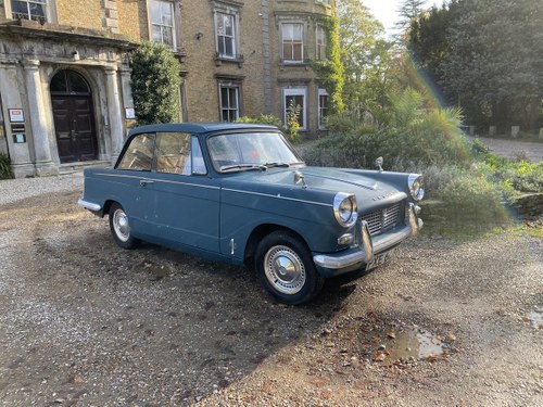 1965 TRIUMPH HERALD 3 OWN 30K MILES (REDUCED) SOLD