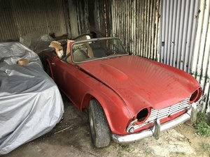 1962 TR4 projects choice of 2 - very solid! For Sale