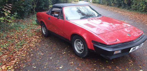 1982 Triumph TR7 Convertible, fresh mot, fully serviced For Sale