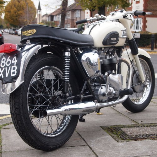 1962 T110 Tiger 650cc RESERVED FOR BRIAN. VERKAUFT