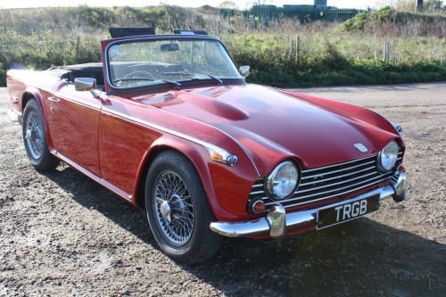 1968 TR5 ORIGINAL UK CAR WITH OVERDRIVE SOLD