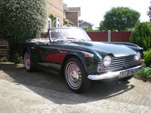1966 PRICE LOWERED.  TRIUMPH TR4A with overdrive.  For Sale