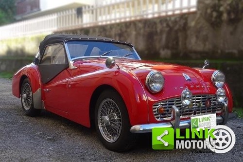 1959 Triumph TR 3 **RESTAURATA COMPLETAMENTE** For Sale