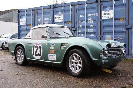 1964 Triumph TR4 Race car Solid build quality VERKOCHT