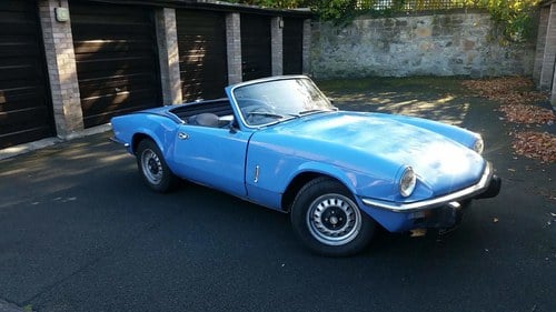 1972 Triumph Spitfire MkIV in French Blue For Sale