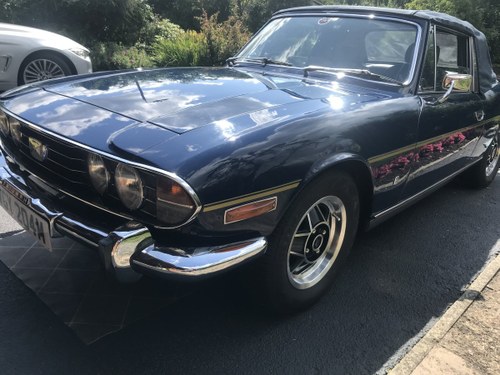 1973 Triumph Stag excellent condition restored 2012 SOLD