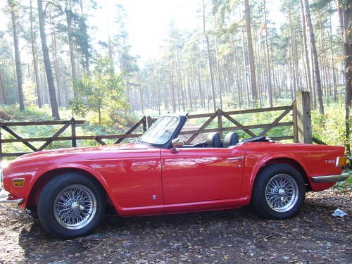 1971 Triumph TR6 SOLD