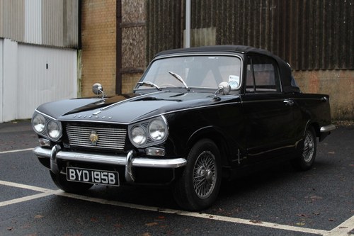 Triumph Vitesse Convertible 1964 - To be auctioned 31-01-20 For Sale by Auction