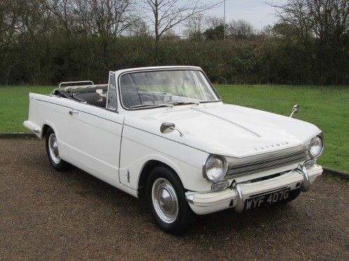 1969 Triumph Herald 12/50 Convertible at ACA 25th January  For Sale