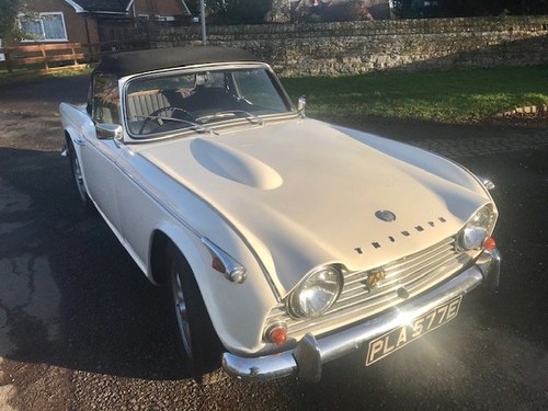 1967 TR4A IRS RHD Origanal UK For Sale