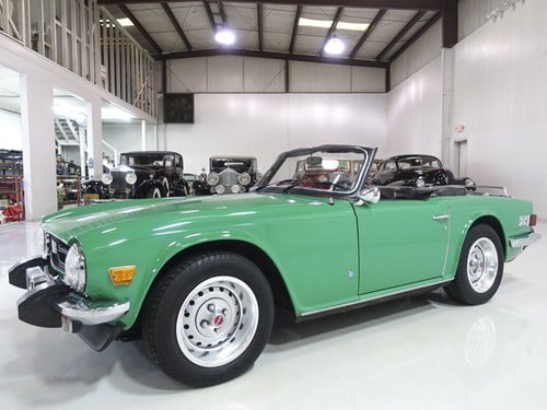 Java Green 1975 Triumph TR6 Roadster SOLD