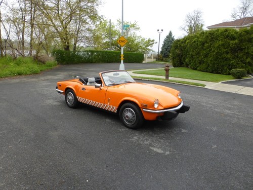 1977 Triumph Spirfire With Overdrive Very Presentable- For Sale