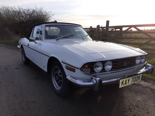 1974 Triumph Stag Manual Overdrive with Hardtop For Sale