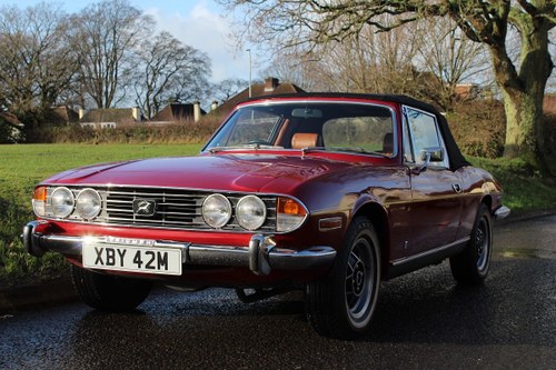 Triumph Stag Auto 1974 - To be auctioned 31-01-2020 For Sale by Auction