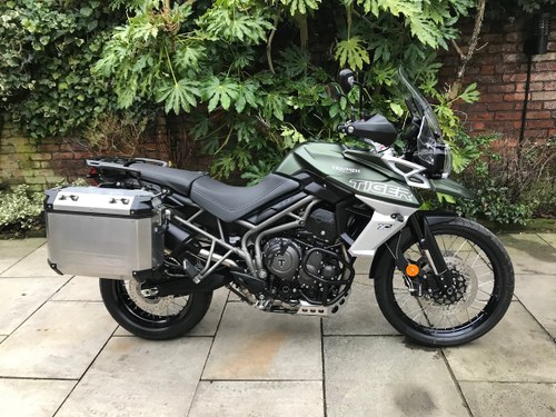 2019 Triumph Tiger 800 XCX, Low Bike Panniers, FSH, Immaculate SOLD