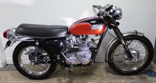 1970 Triumph T100 C Trophy  Matching engine and frame  VENDUTO