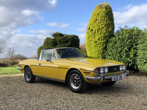 1973 Triumph Stag MK II Manual / Overdrive VERKAUFT