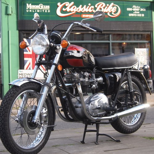1976 Beautiful Triumph T140 750 Bonneville. VERKAUFT