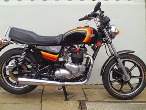 1983 TRIUMPH BONNEVILLE TSX VERKAUFT